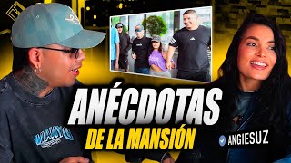 PARCHANDO CON angiesuz LA PROFE Anécdotas de LA MANSIÓN DE LOS STREAMERS