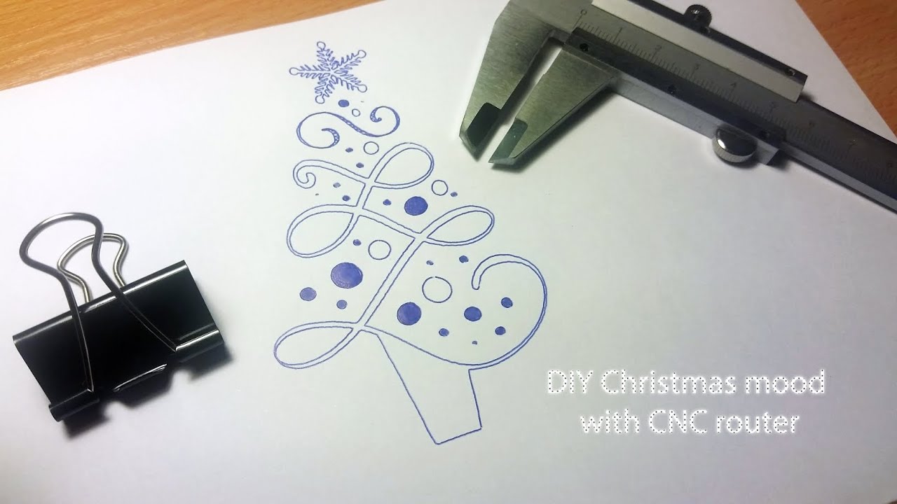 DIY Christmas mood with CNC router - YouTube