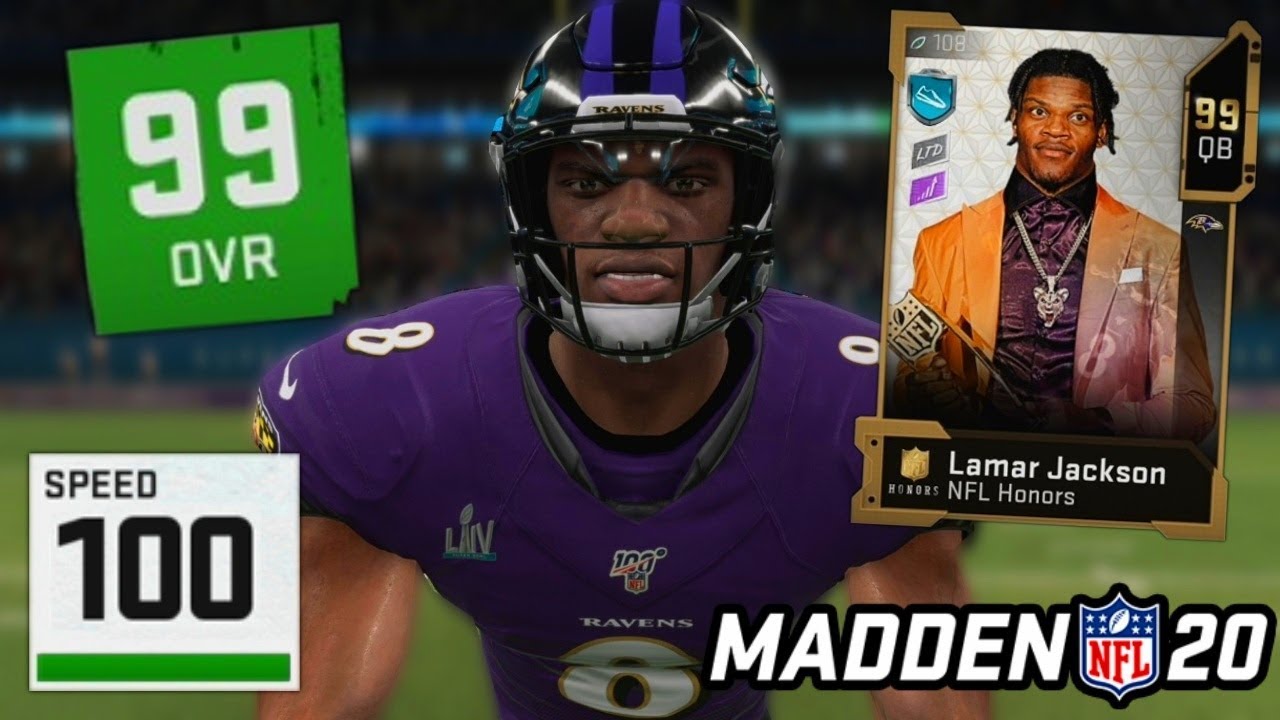 Lamar Jackson is now a 99 Overall, and should be BANNED From Madden 20! 