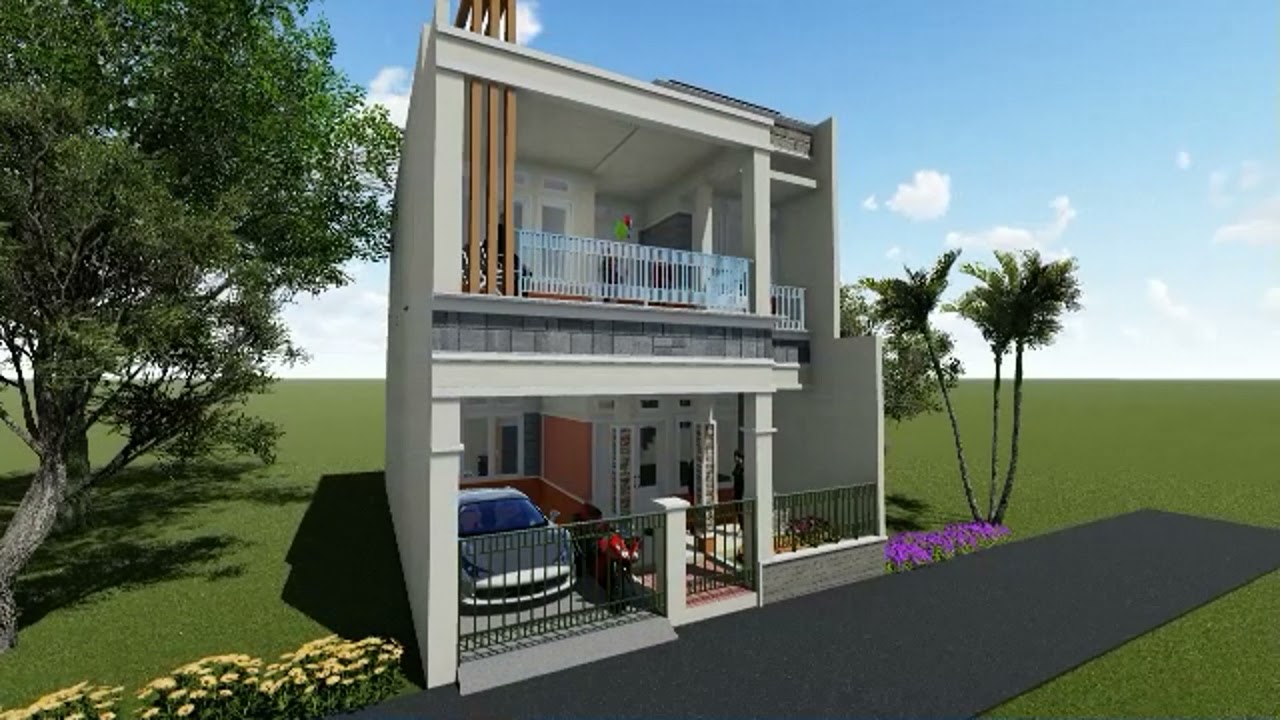 Jasa Desain Rumah Tinggal Minimalis 2 Lantai YouTube