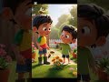 দুই ভাইয়ের# ফুলগাছ #লাগানোর গল্প 🥀#কার্টুন#cartoon#Bangla golpo