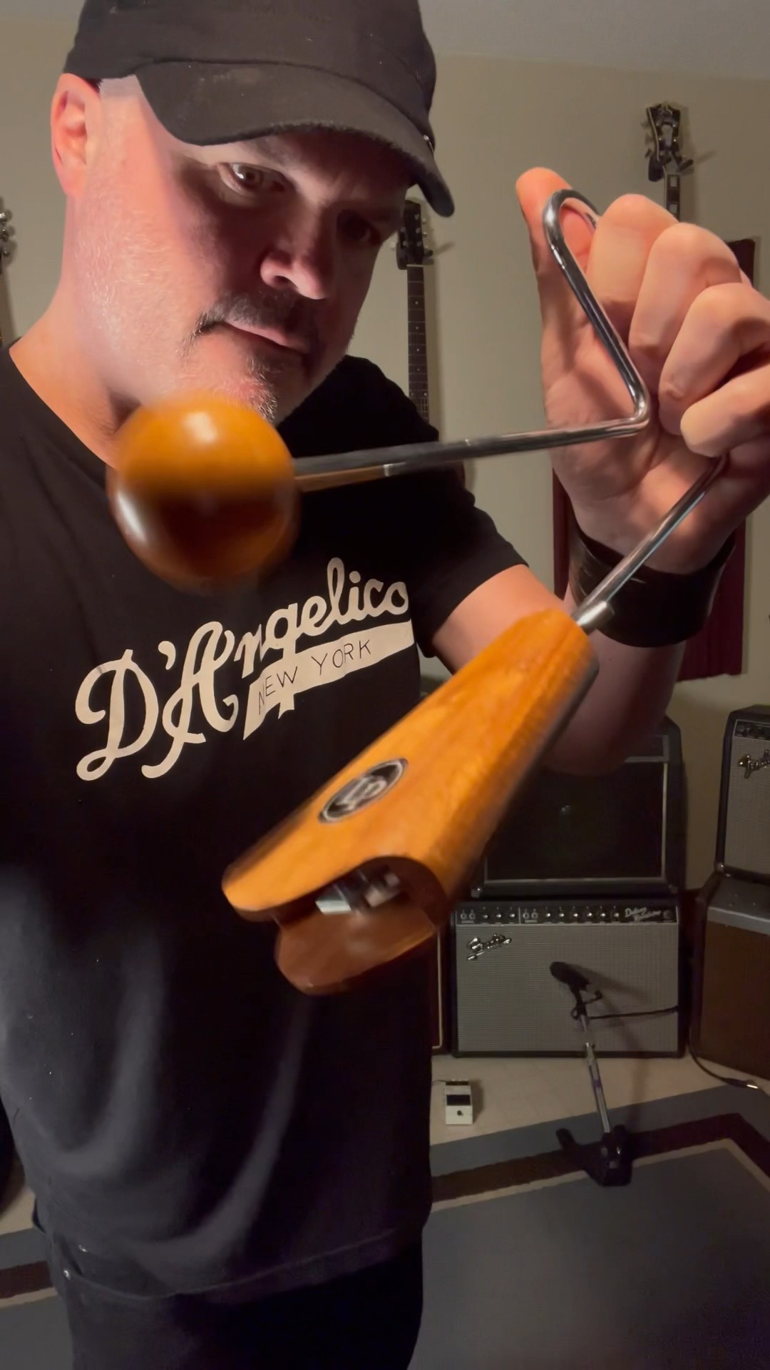 Vibraslap En Bois - Instrument De Percussion à Main, Son Vibrant Unique - Pour Musiciens Débutants Et Confirmés - 2