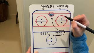 World’s warm up for ringette