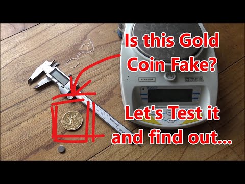 Is This Gold Coin Fake? How I Test My Gold Purchases At Home - Easy Gold Testing Methods Explained!