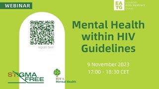 Webinar: Mental Health within HIV Guidelines