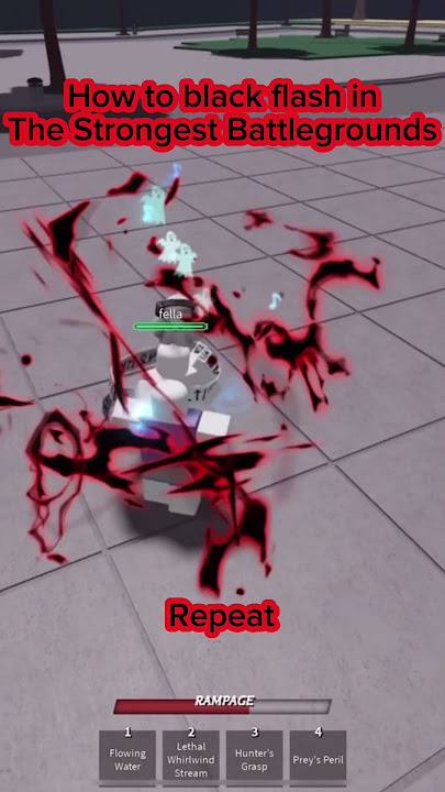 How to black flash in The Strongest Battlegrounds #tsb #tsbg #thestrongestbattlegrounds #fyp