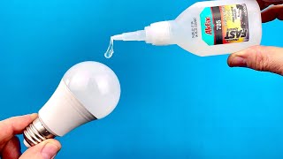 Just Put Super Glue on The Led Bulb and You Will Be Amazed! by Simple Ideas 109,001 views 1 year ago 1 minute, 54 seconds
