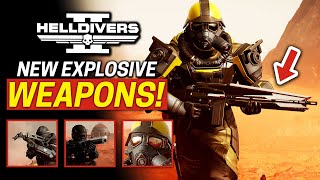 Helldivers 2 NEW Warbond Weapons and Armor! Democratic Detonation!