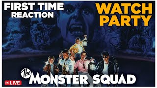 The Monster Squad (1987) Watch Party & Commentary | FIRST TIME REACTION