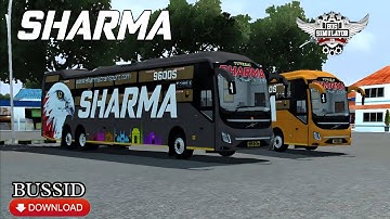 Sharma Transport Volvo 9600s eagle livery | Volvo 9600s V2 mod for Bussid | PBS game