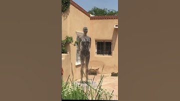 𝑇ℎ𝑒 𝑆𝑒𝑛𝑡𝑖𝑛𝑒𝑙 𝑊𝑜𝑚𝑎𝑛 by Julian Voss-Andreae