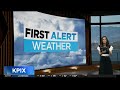 First Alert Weather Monday evening forecast 8-24-26
