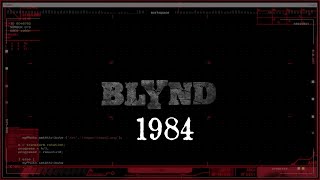 BLYND - 1984 [Official Lyric Video]
