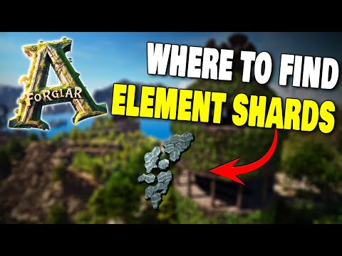WHERE TO FIND ELEMENT SHARDS ON FORGLAR IN ARK SURVIVAL ASCENDED