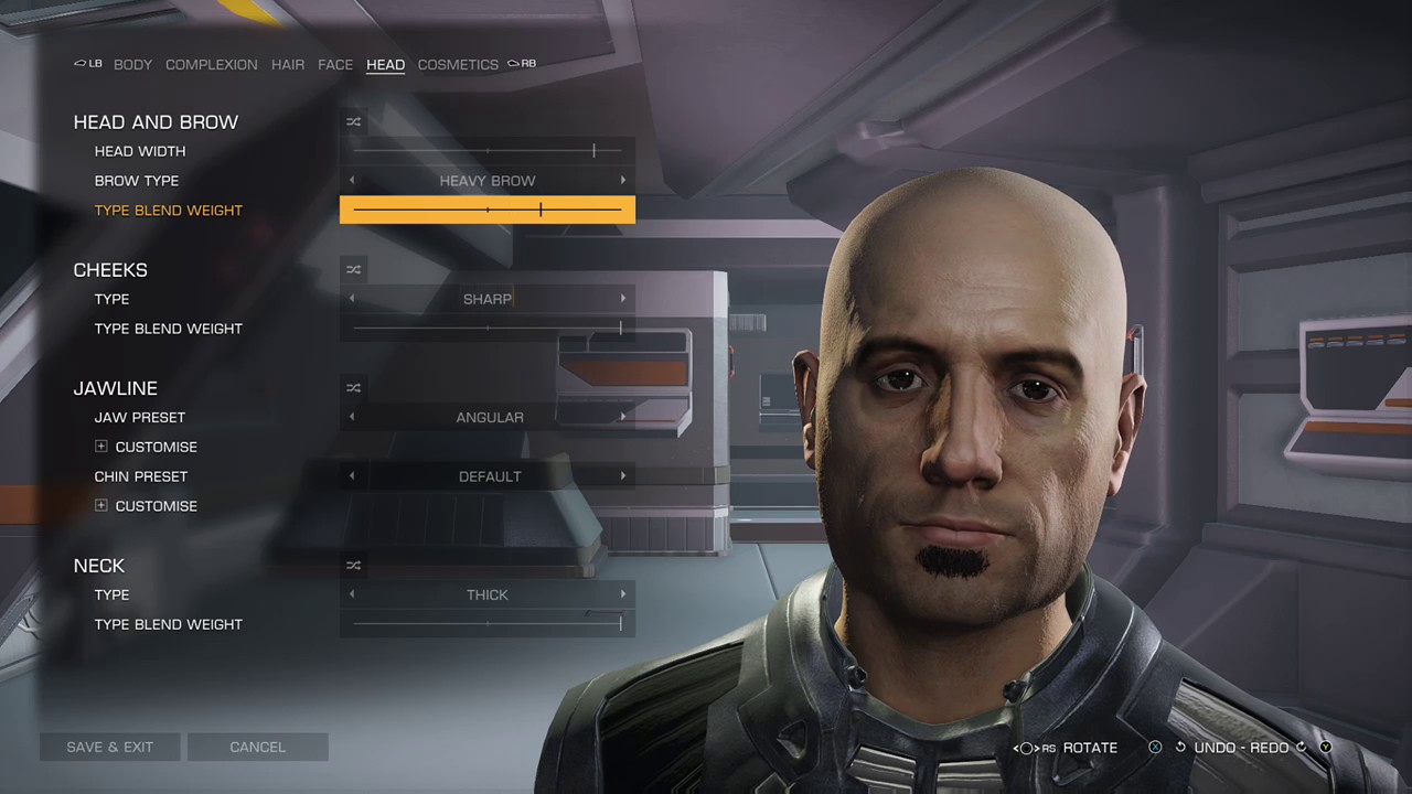Elite Dangerous - Holo-Me Type Blend Weight Settings Bug