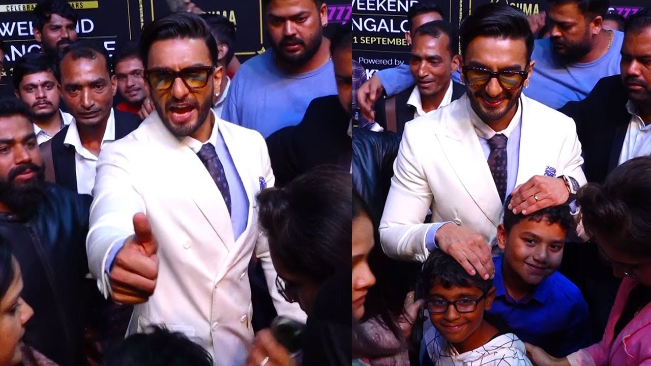 Ranveer Singh Massive Craze @ SIIMA Awards 2022 Red Carpet | Manastars