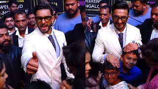 Ranveer Singh Mive Craze Siima Awards 2022 Red Carpet Manastars