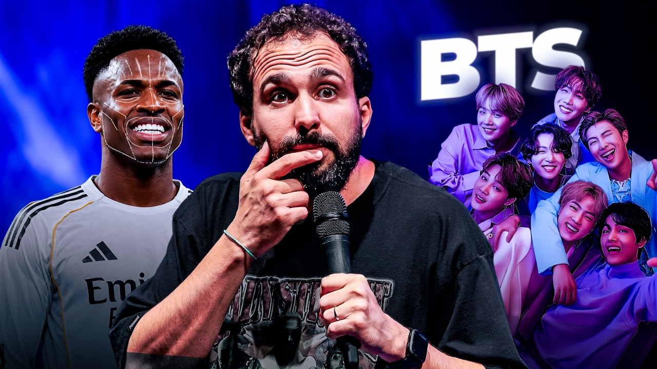 VINI JR HARMONIZADO E BTS AFEMINADO - CRISE DA MASCULINIDADE?