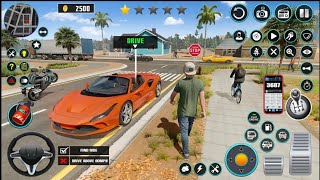 Open The World Car Driving Games Gameplay screenshot 2
