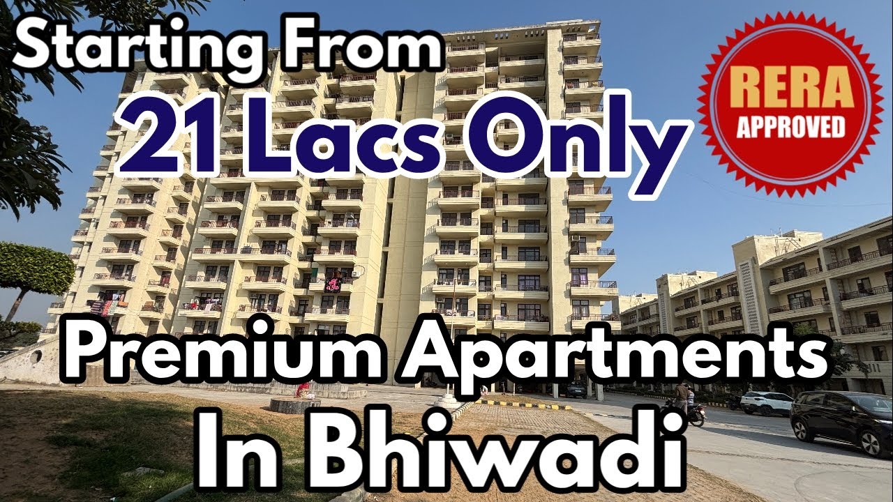 Why Bhiwadi Is The Next Real Estate Hotspot? | 1BHK & 2BHK Flats With Clubhouse & Other Amenities