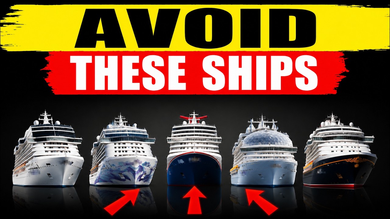 Why Nobody Is Booking These 12 Cruise Ships in 2026
