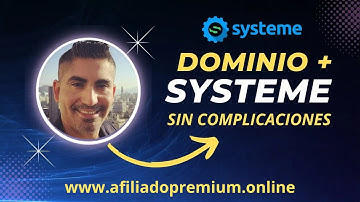 🔥 Tutorial Systeme io  Cómo Comprar y Asociar Un Dominio A Systeme