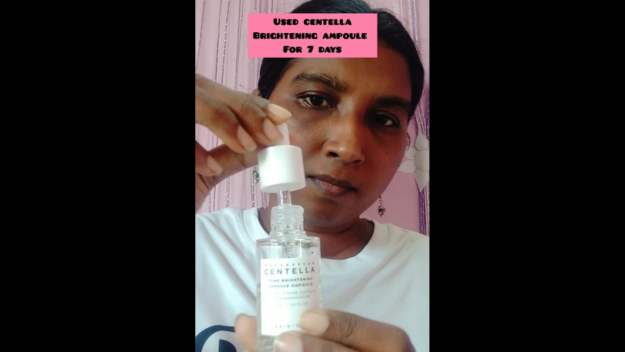 centella brightening serum for 7 days 
