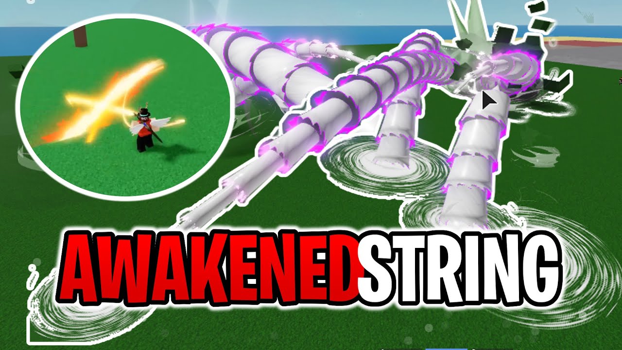 I AWAKENED STRING FRUIT AND ITS INSANELY GOOD! Roblox Blox Fruits 