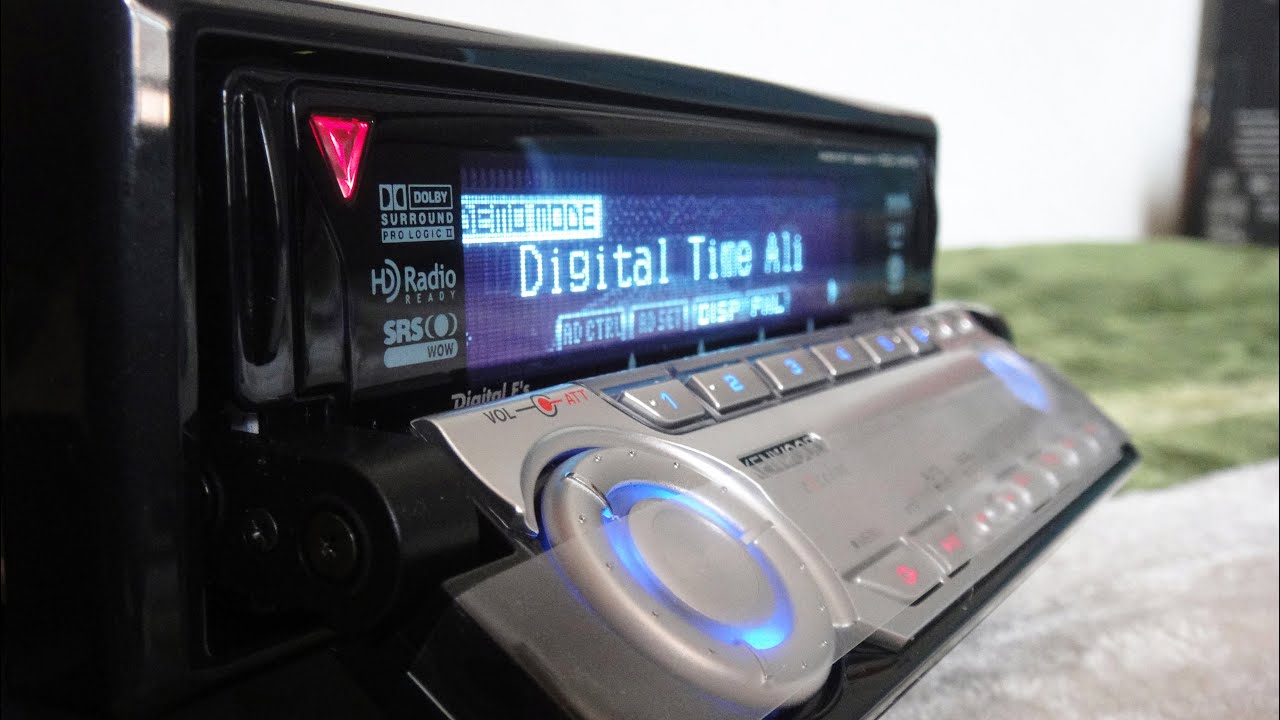 Kenwood Excelon KDC-X979 D-Mask Old School Vintage - YouTube
