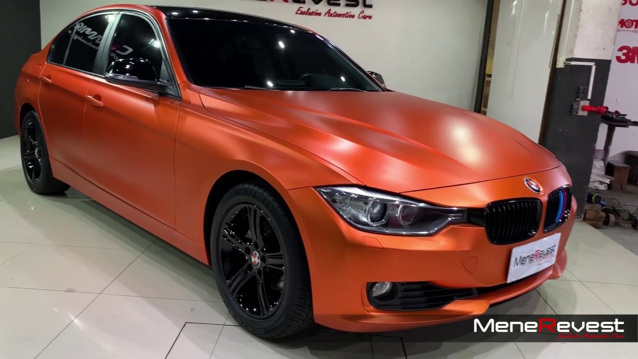 Envelopamento Completo (Full Wrap) Bmw 320i - TeckWrap Matte Chrome ...