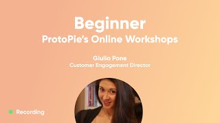 Understanding ProtoPie's Conceptual Model | ProtoPie Beginner Workshop