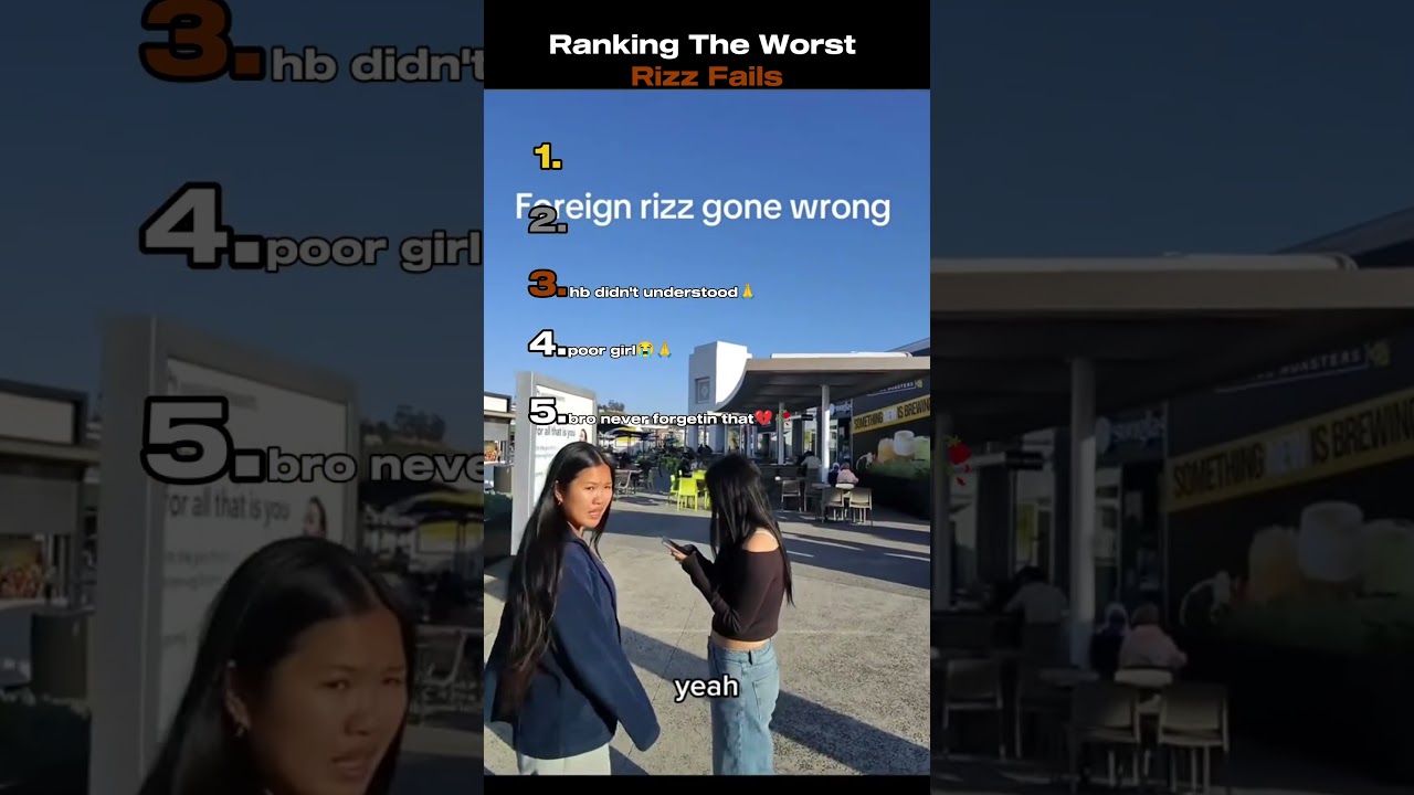 Ranking The Worst Rizz Fails 