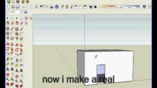 tutorial how to make door's in google sketchup