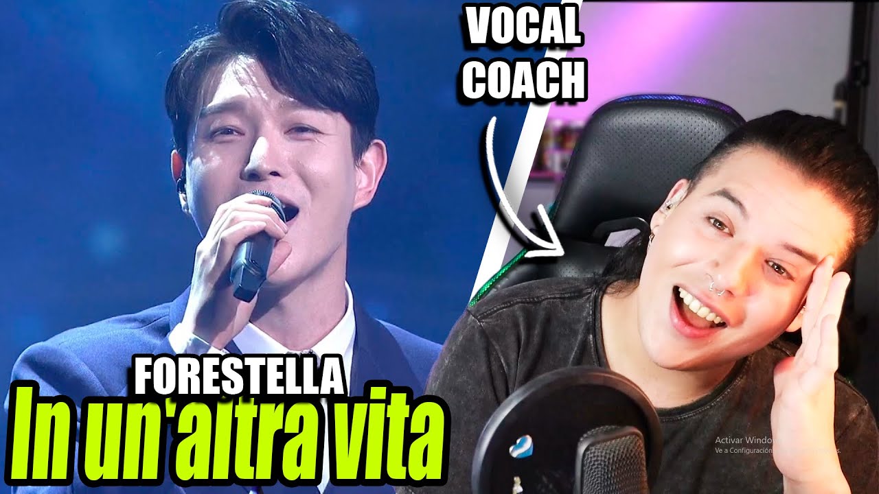 FORESTELLA In un'altra vita | Vocal Coach ARGENTINO | Reacción | Ema Arias