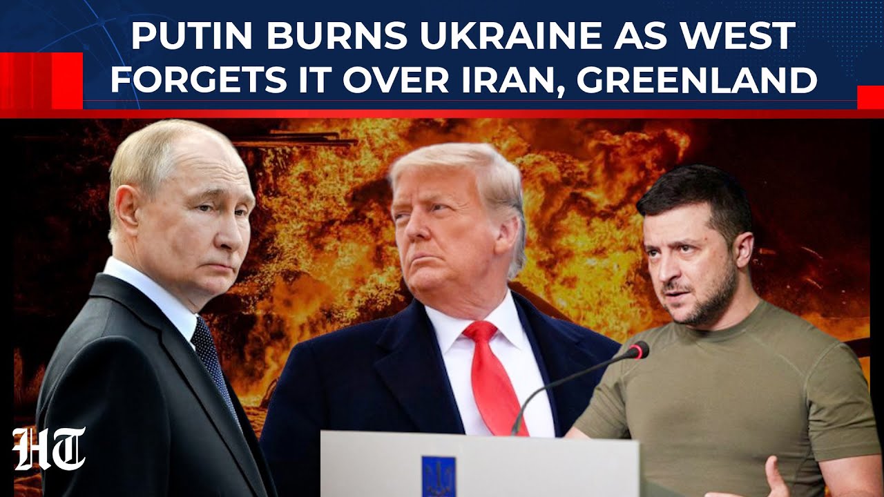 Russian Army Causes Havoc In Ukraine As US, Europe Forget Kyiv Over Iran, Greenland Brewing 'Wars'