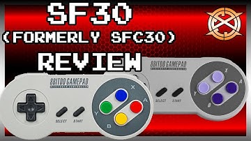 BlueTooth SNES Controller SF30 by 8bitdo (5 Minute Review)