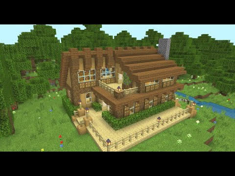 Minecraft Simple House Tutorial - YouTube