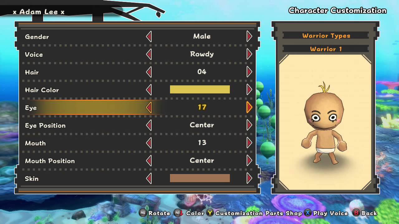 Happy Wars: Xbox One - Creating My Character :o BUTTERS!?