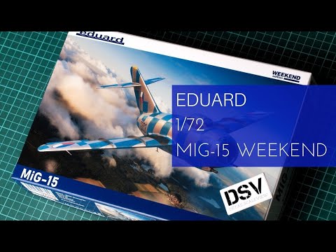 Video: Eduard Weekend Edition 7459 MiG-15 (1/72)