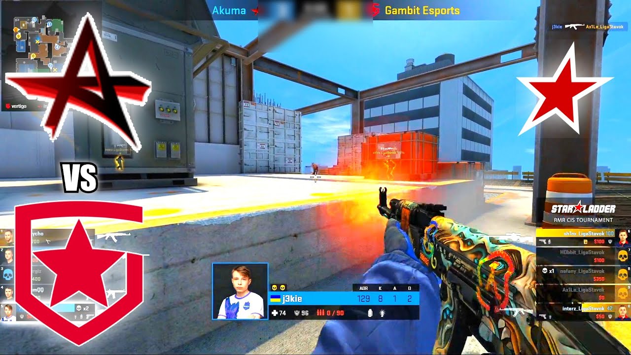 Akuma vs Gambit - StarLadder CIS RMR 2021 | CSGO HIGHLIGHTS