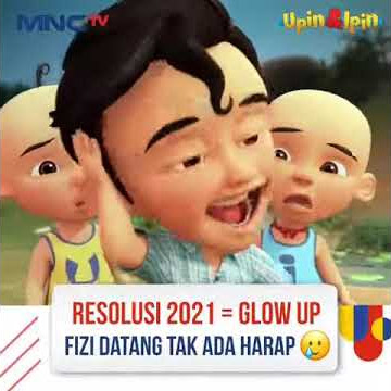 kasian Upin Ipin😭di bilang botak sama fizi