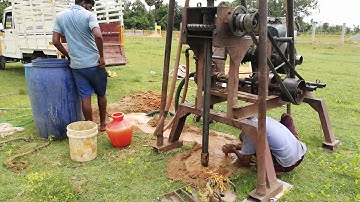 Rotary drilling for soil testing