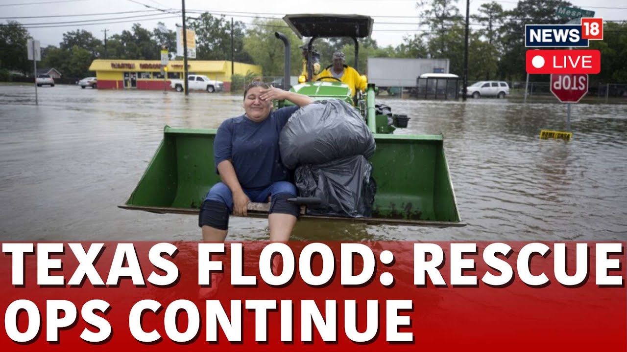 Texas Floods LIVE | Hundreds Rescued From Flooding In Texas | Texas ...