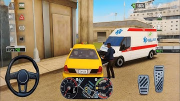 Taxi Car Simulator EVO 🚖 Full Gameplay | Passenger Pick & Drop Missions | Realistic City Drive