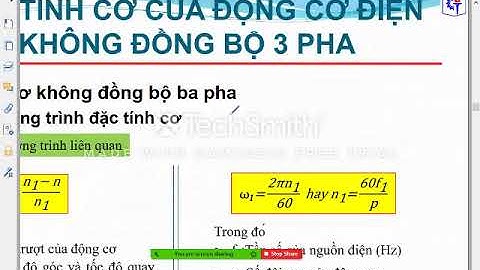 Truyền Động Điện | Chương 2: Động cơ KĐB 3 pha