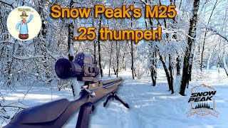 Snow Peak's M25 .25 thumper!