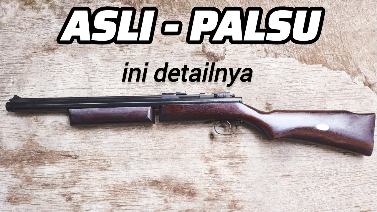 Detail perbedaan senapan canon asli dengan palsu