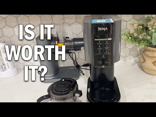 Ninja NC299AMZ CREAMi Ice Cream Make Review - Is It Worth It