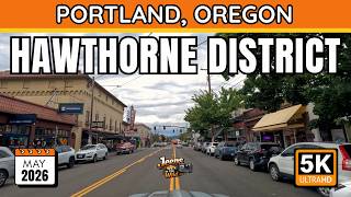 5K Drive Portland | SE Hawthorne Blvd | Hawthorne District to Hawthorne Bridge | Oregon