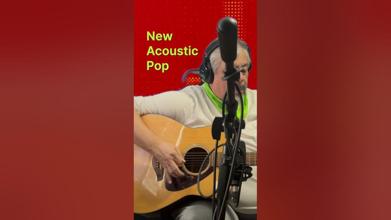 Behind the Scenes of an Acoustic PowerPop Song "Towards The Light" #short #acoustic #behindthescene